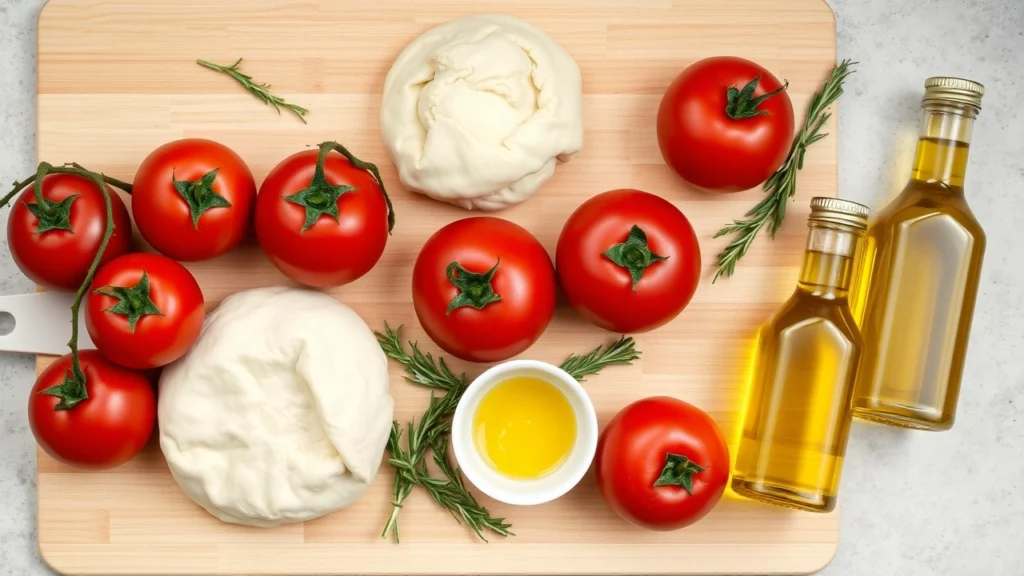 tarte à la moutarde et tomate​